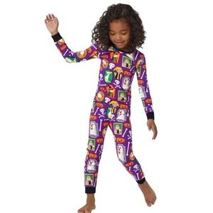 BedHead PJs Kids 4T Trick or‎ Treat Halloween Two Piece Pajamas